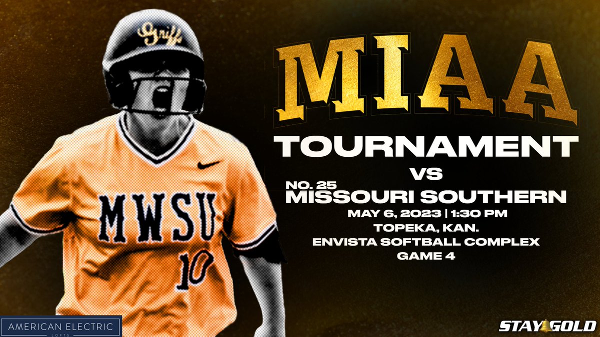 🥎 You can't kill a Griffon.

📍 — Envista Softball Complex - Topeka, Kan.
🆚 — No. 25 Missouri Southern
⏰ — 1:30 p.m.
📊 — bit.ly/426TfQK
📺 — bit.ly/3qzqueh
📻 — bit.ly/42losPX
📰 — bit.ly/42cNX6i

<a href="/GriffonSoftball/">Griffon Softball</a> | #StayGold🔔