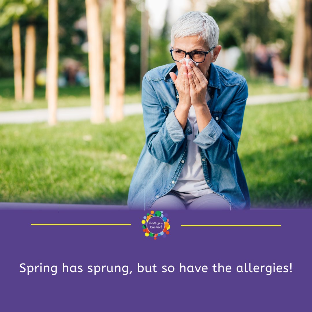 izziem's tweet photo. Spring has sprung, but so have the allergies! 🌸🤧   If you're feeling the effects of seasonal allergies, don't worry - you're not alone. Check out this helpful article on why spring allergies happen and how  to ease them. https://t.co/WMFddnXhvT https://t.co/mIlqlSyXAD