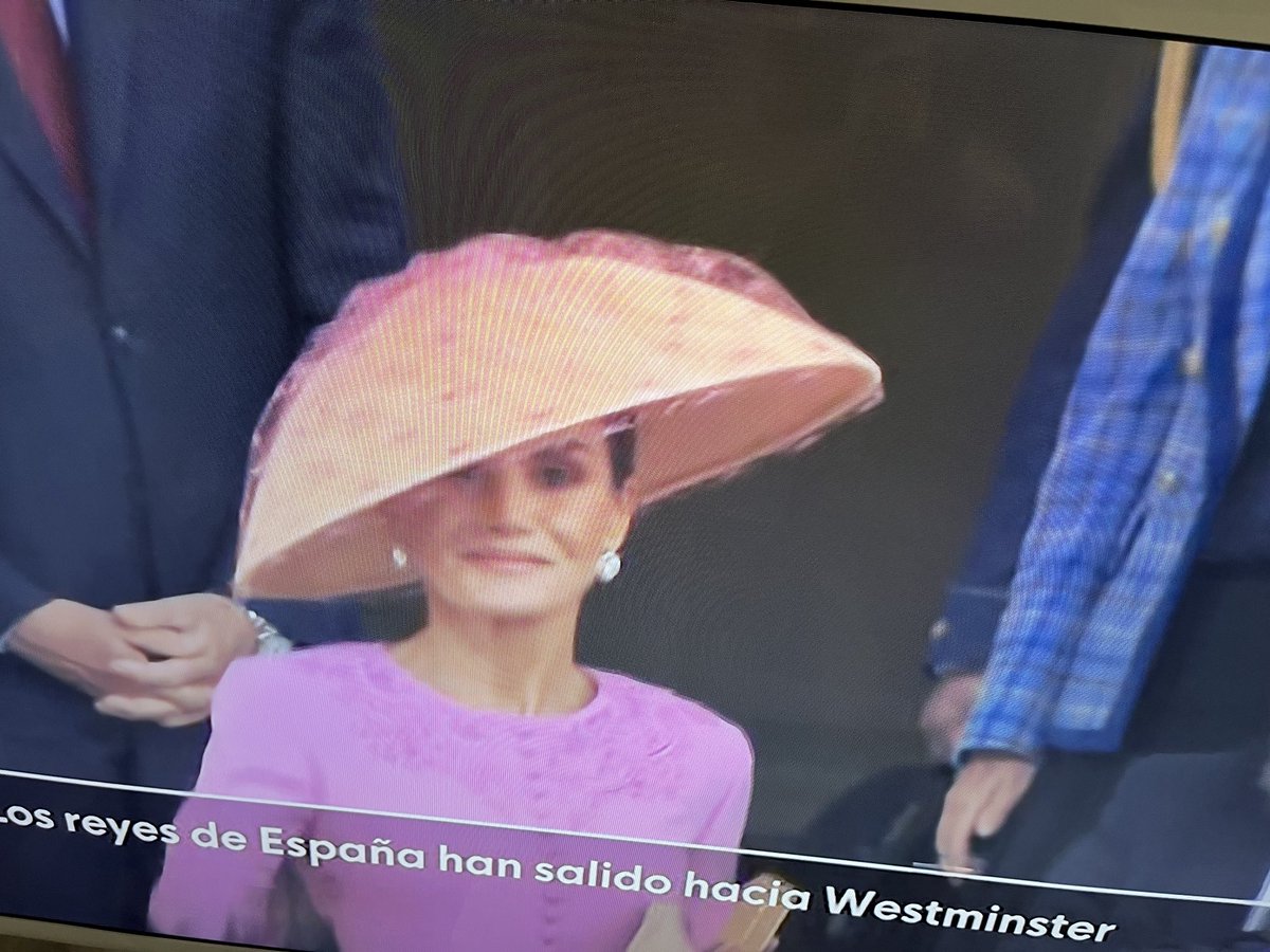 ViejaAlVisillo7's tweet photo. Que hábil han estado los de @grefusa y los #Gublins patrocinando el vestido de la reina. https://t.co/w41316fSVq