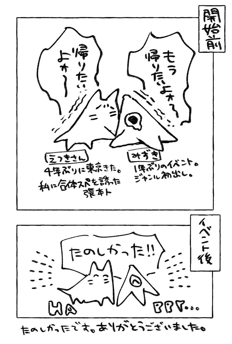 スパコミの思い出です。間の細かい記憶がない。 