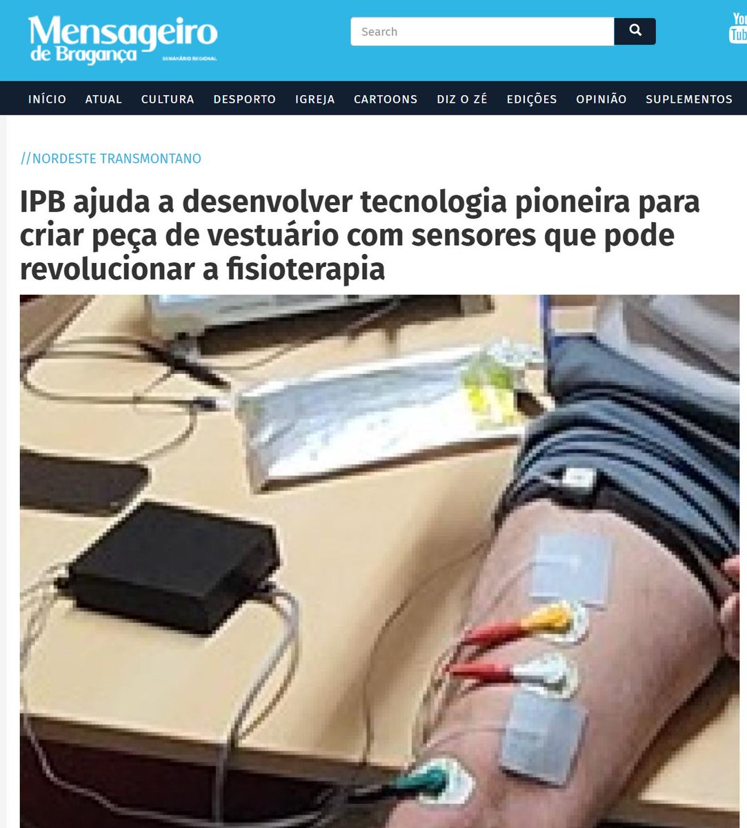 cedri_ipb's tweet photo. The NanoStim project, which aims to develop a remote electrostimulation treatment for patients with knee injuries, has been featured in an article by Jornal Mensageiro de Bragança. #CeDRI
Link: https://t.co/etgRyxuVwE https://t.co/TRCkzDNy6o