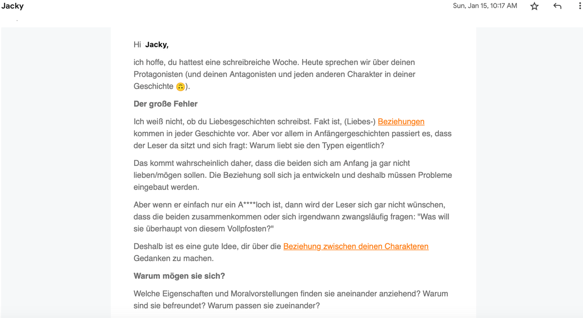 schriftstellerw's tweet photo. Lust auf Motivation pur?
Morgen gibt es wieder eine MotivationsMail! Melde dich hier an: https://t.co/IFzStYMkyM

Hier ein Sneak-Peek wie so eine Mail aussehen kann (Achtung! Dies ist eine alte MM 😉) https://t.co/n42pnJrO6x