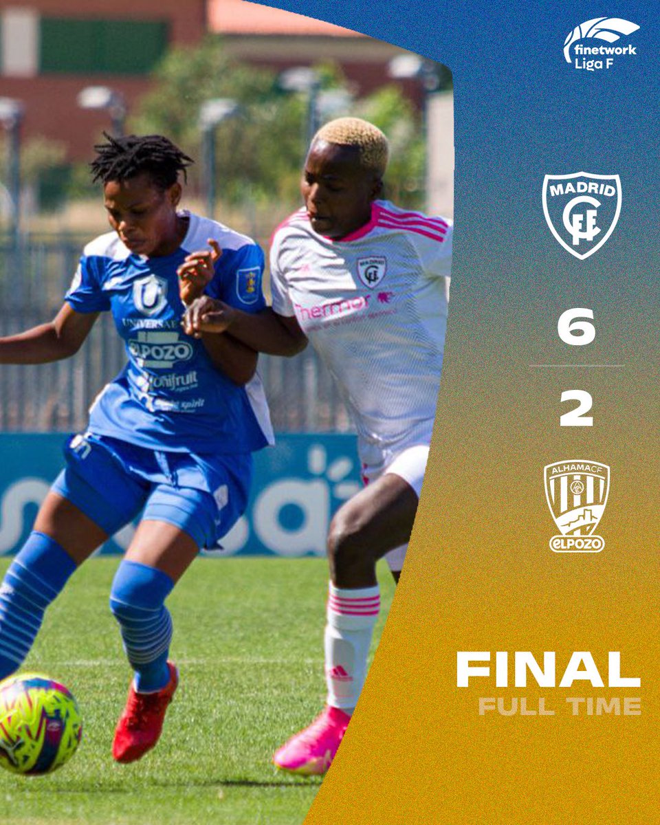 AlhamaElPozo's tweet photo. 𝐅𝚰𝐍𝐀𝐋 𝐃𝐄𝐋 𝐏𝐀𝐑𝐓𝚰𝐃𝐎

❌No pudo ser. Se nos escapa el partido en la segunda mitad.

Toca levantarse.

¡Vamos, Alhama! ⚔️ https://t.co/VlDfdYFQZV