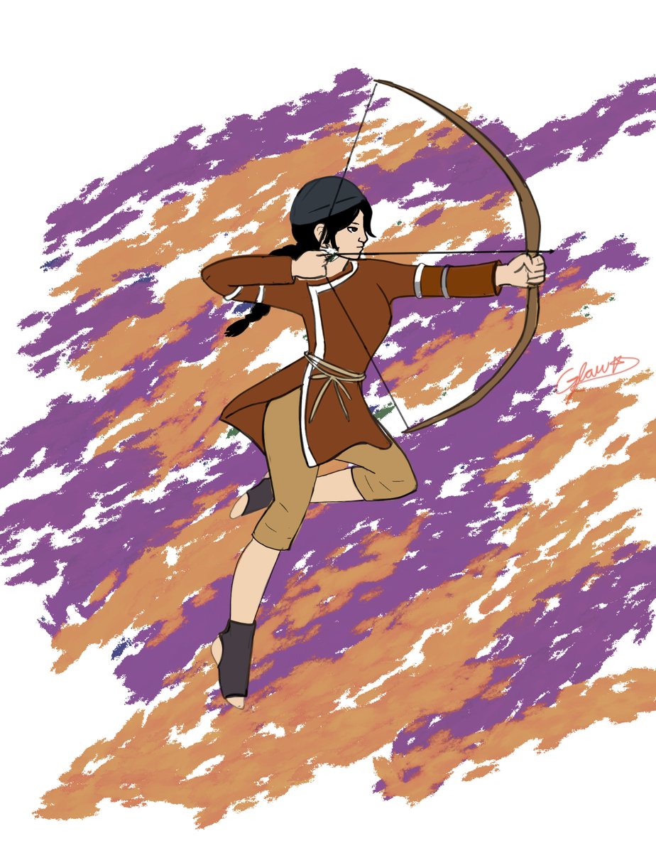 <a href="/DisbeArex/">Disbe</a> #wildrp  #fanart 
Jin Saito 
I really enjoyed this character hope she sticks around 💙