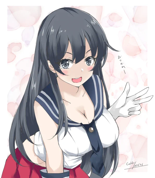 #艦これ版真剣お絵描き60分一本勝負_20230506 #艦これ版深夜の真剣お絵描き60分一本勝負  阿賀野姉