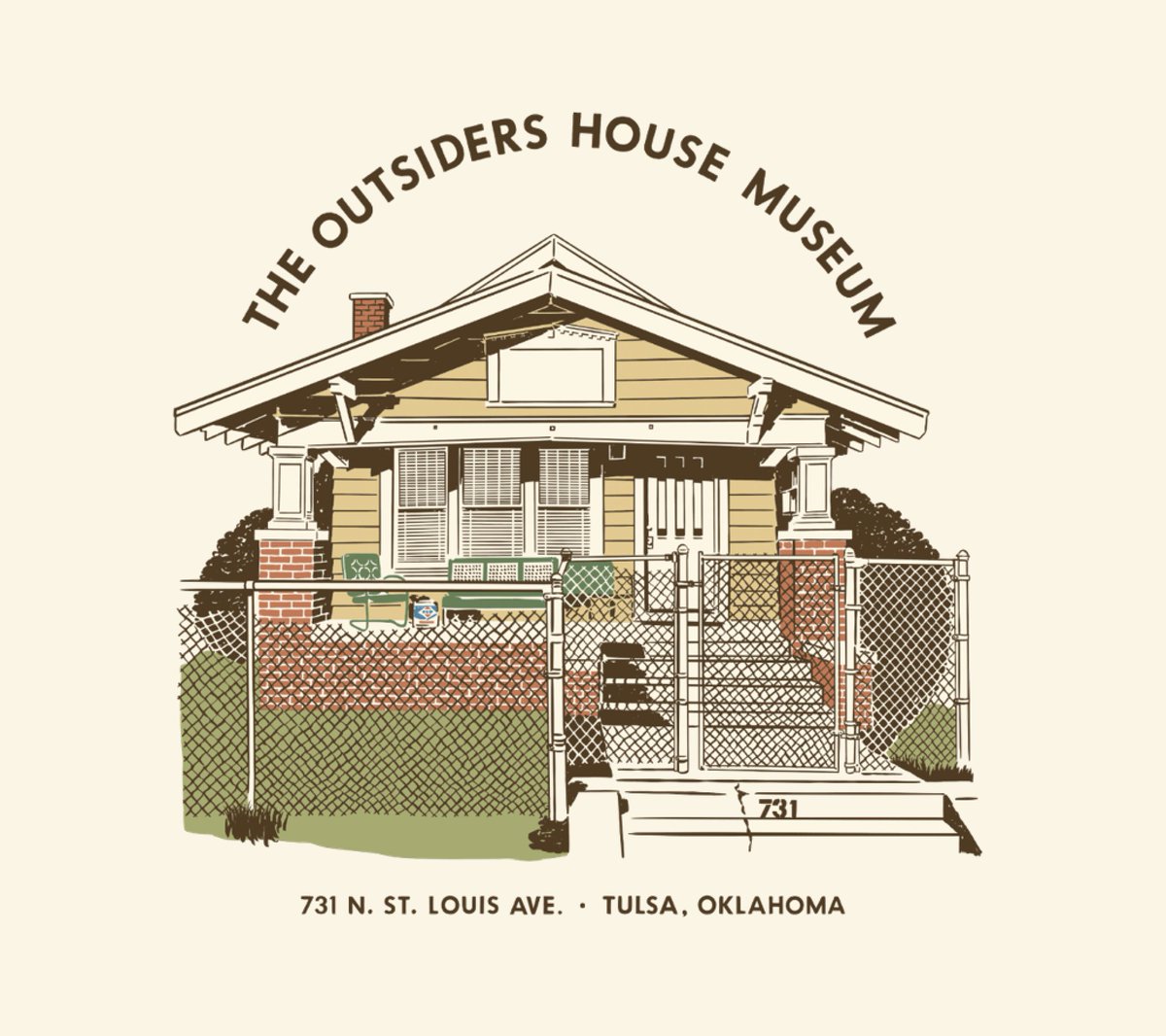 OutsidersHouse's tweet photo. We're open today from 11am-4pm. Greasers ten dollars. Socs charged extra. Stay Gold. #VisitTulsa https://t.co/HRguSNf8lt