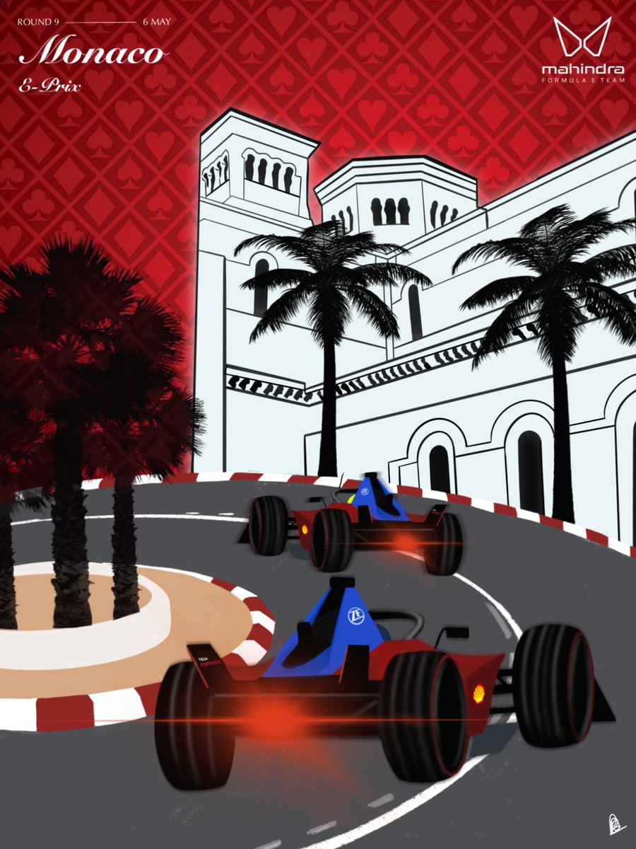 ragstrokes_'s tweet photo. Round 9 of @FIAFormulaE in Monaco 🇲🇨 🃏 @MahindraRacing 
-
#MonacoEPrix #ABBFormulaE #MahindraRacing #motorsports #smsports #SportsIllustrated https://t.co/rcdr37O7Nh