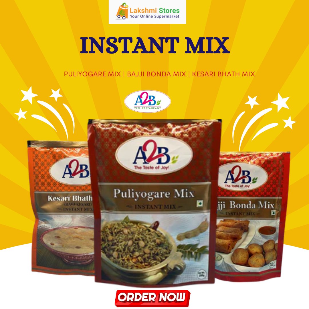 lakshmistoresuk's tweet image. 👉A2B INSTANT MIX 👈
(PULIYOGARE MIX | BAJJI BONDA MIX | KESARI BHATH MIX)

Place Your Order Now:
lakshmistores.com/search?type=pr…* 

Whatsapp: +447867226626
Email: info@lakshmistores.com
#newarrival #instantmix #lakshmistoresuk #mix #a2b #buyonline #puliyogaremix #bajjibondamix