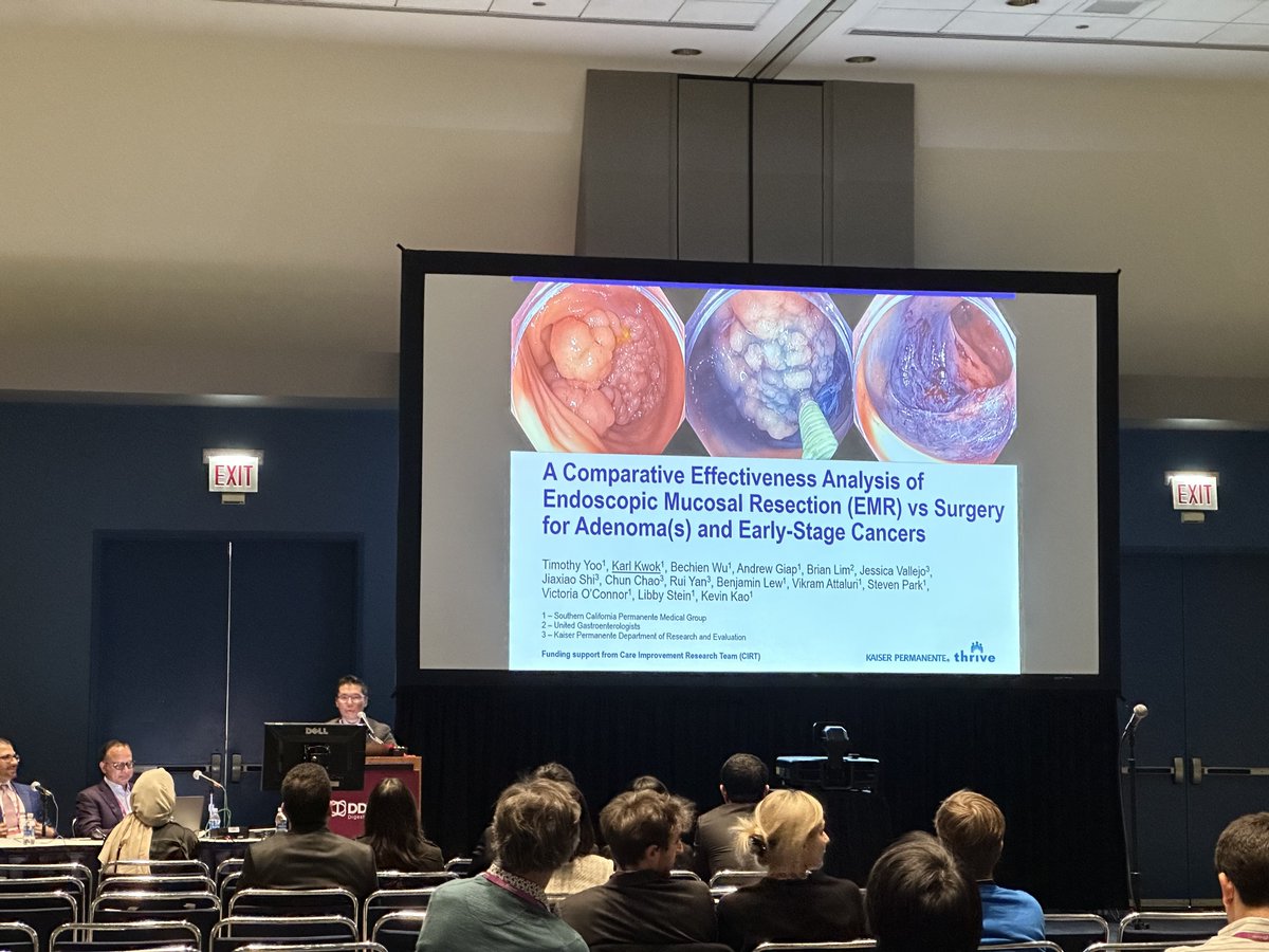 LamcGi's tweet photo. Great work representing @KPSCalResearch , @gi_guy! #CostEffectiveness of #EMR over #surgery @lindahou @iamNDTN @KP_LAMC @VCTashjianMD @ASGEendoscopy @EndoscopyOthman https://t.co/3jg8BpiQga
