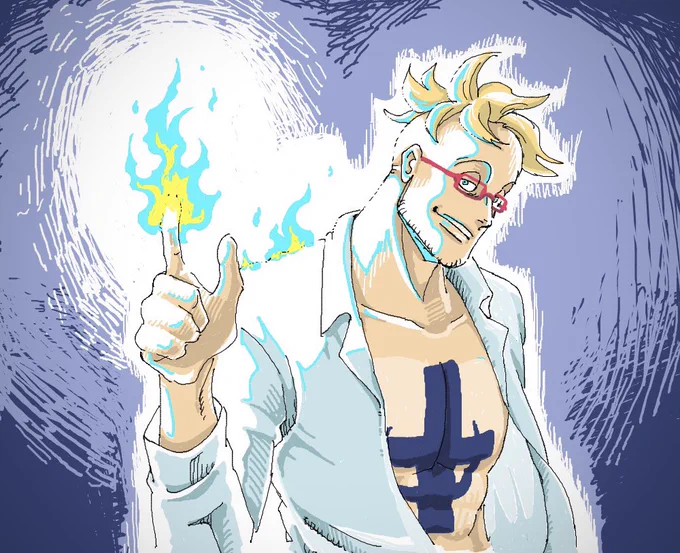 色塗り練習…… 今後の自分との比較用に。  どんな場面なのか考えずに描いた
