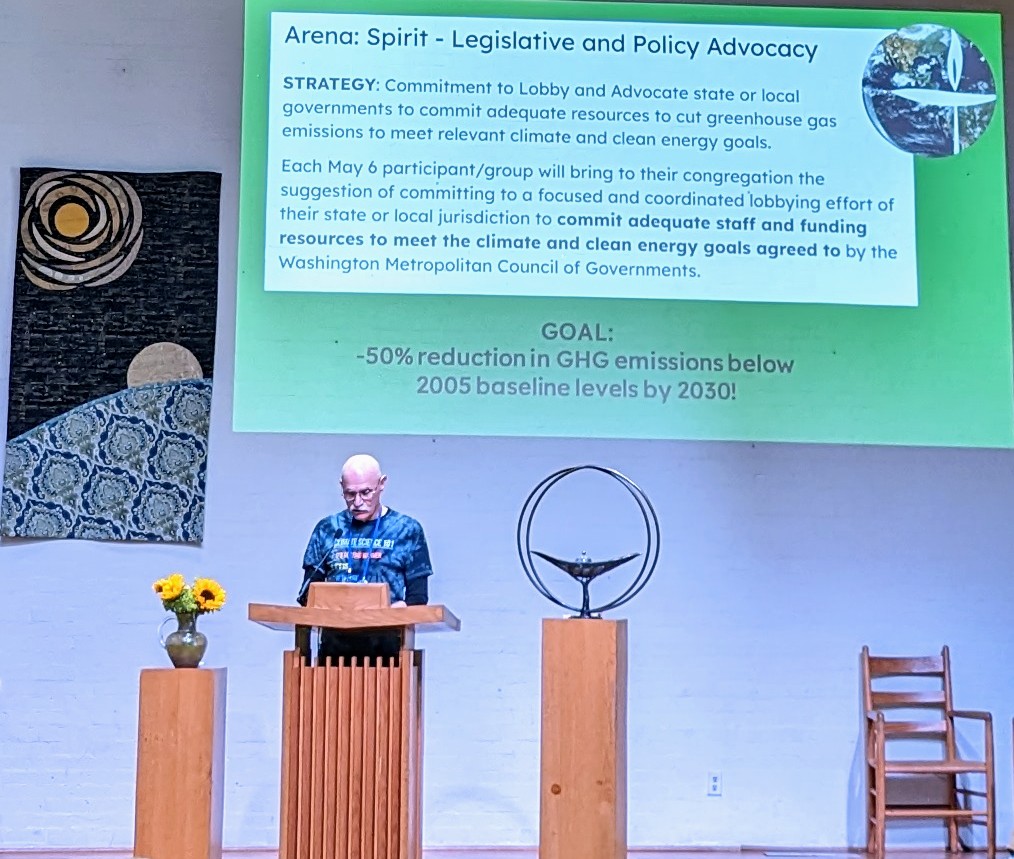Phil Webster <a href="/UULMMD/">UULM-MD</a> calls on every congregation interested in <a href="/UUClimateAction/">UU Climate Action</a> to speak out in local advocacy campaigns for stronger climate policy with support from groups like <a href="/IPLdmv/">IPL (DC.MD.NoVA)</a> &amp; frontline partners like <a href="/naacpmd_ecj/">NAACP MSC Environmental & Climate Justice Comm.</a> <a href="/dcnaacp/">NAACP DC BRANCH</a> <a href="/CASAforall/">We Are CASA</a>. #allarecalled