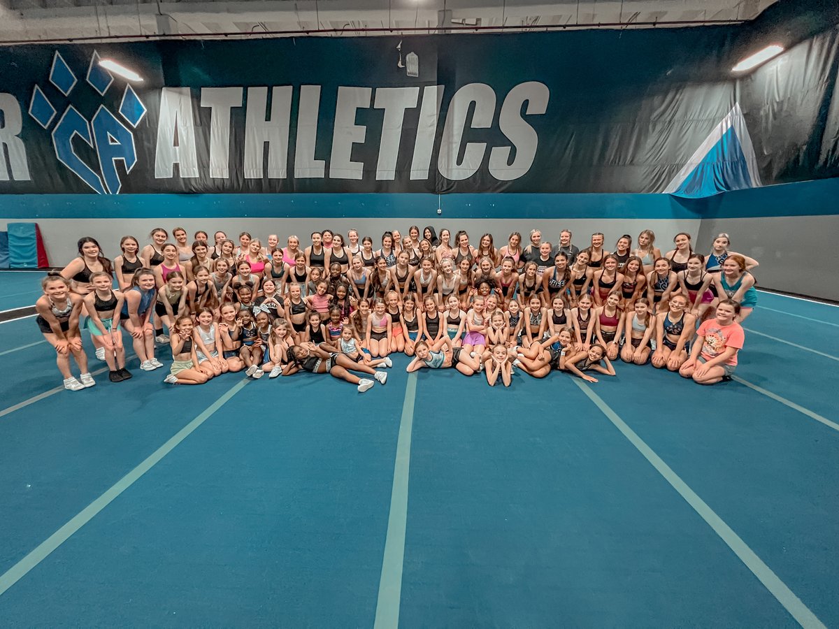Todays Clawstle Clinic was a huge success! Over 100 athletes! 😻 We are gearing up for our largest tryout we’ve ever had this year! We hope to see you there!! 👀 #10YearsStrong