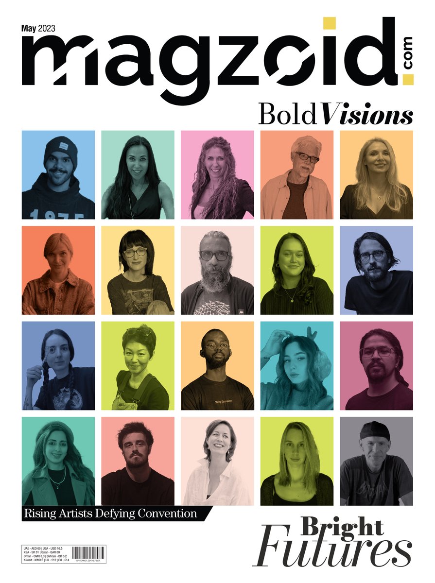 magzoidmagazine's tweet photo. Welcome to the vibrant and captivating world of Magzoid Magazine! Step inside the pages of our May 2023 edition

Read it here: https://t.co/bFg2bmeHvA

#magzoid #artnews #artmagazine #artcompetition #artexhibition #art #artevents https://t.co/1L3aJpdQmU