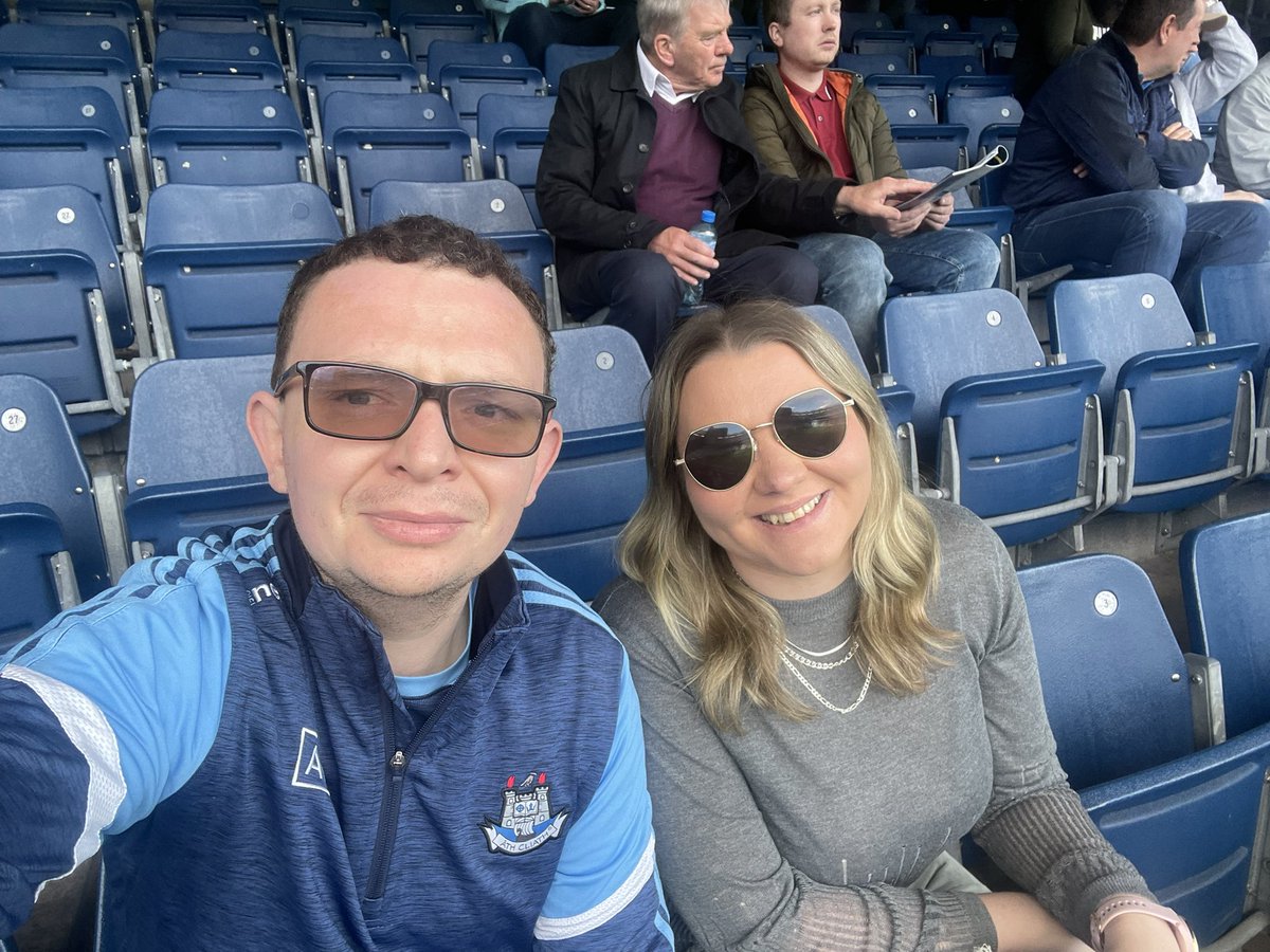 Nothing beats a sunny day in Croke Park 😃🏑 Up the Dubs 👕 #GAA @CrokePark #NothingBeatsBeingThere @A_L_A_N_A_H