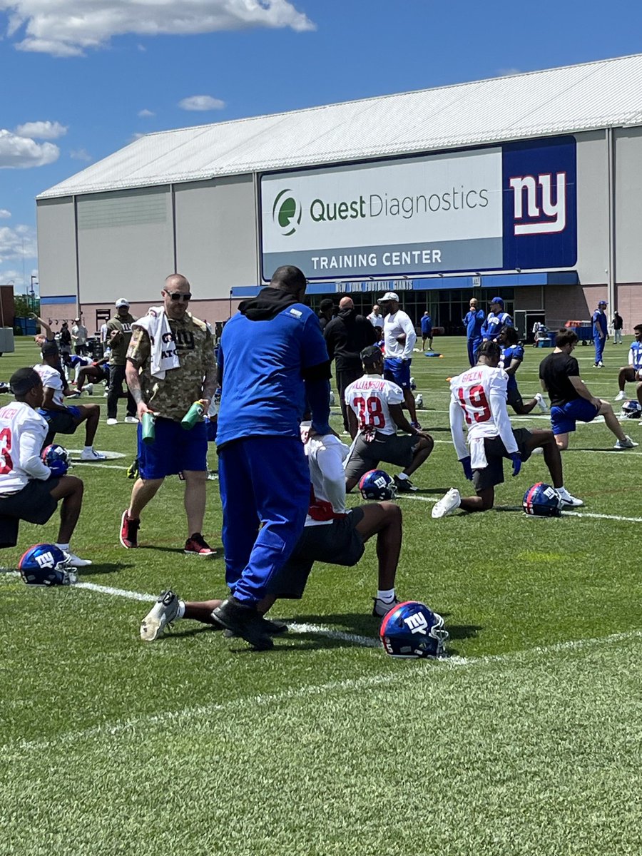 New York Giants Rookie MiniCamp Day Two Big Blue Interactive