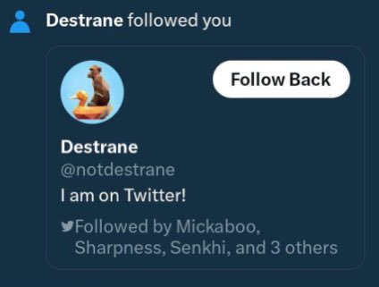 notdestrane's tweet photo. First 550 people to Like Reply And Follow get a follow back... https://t.co/Yju6iw7RtY