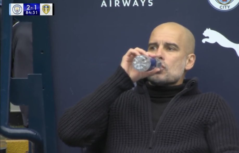 SPORTbible on Twitter "Pep Guardiola’s Man City time wasting to beat
