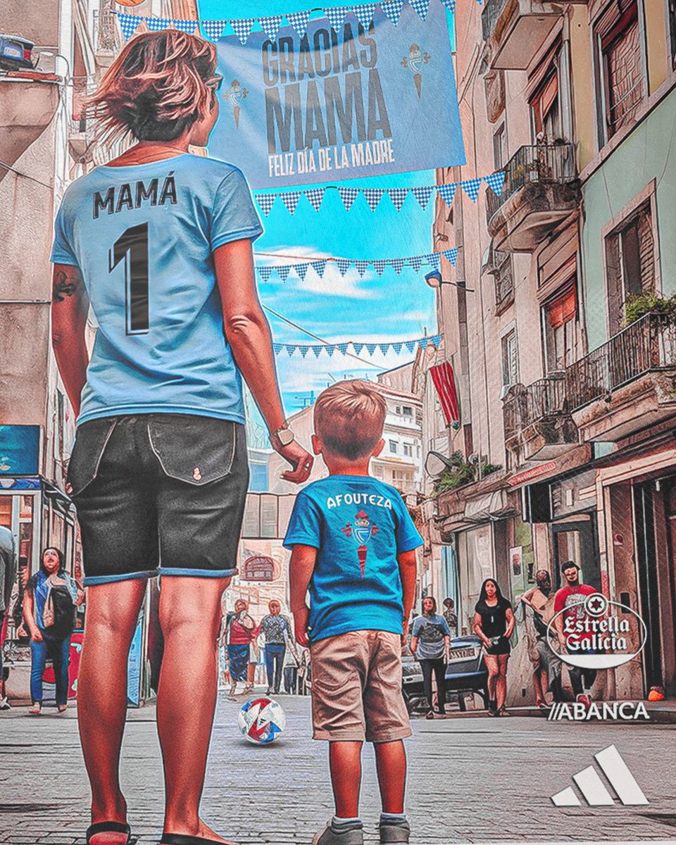 RCCelta's tweet photo. 🫶 ¡𝗚𝗥𝗔𝗖𝗜𝗔𝗦, 𝗠𝗔𝗠𝗔́! 💙

Y 𝗚𝗥𝗔𝗖𝗜����𝗦 a tantas y tantas madres que han trasmitido su celtismo de generación en generación.

👩 ¡Feliz #DíaDeLaMadre a todas! 😍 https://t.co/OQ1XZ4yyrE