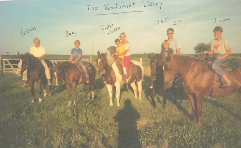 As the <a href="/Albaughstables/">Albaugh Family Stables</a> try to win the <a href="/KentuckyDerby/">Kentucky Derby</a> today, you might be wondering where <a href="/cyfanatic/">Jason Loutsch</a> got his start with horses. Here's an old photo of him (on the right) training to be a jockey as a youngster. (Photo courtesy of Ron Sampson)