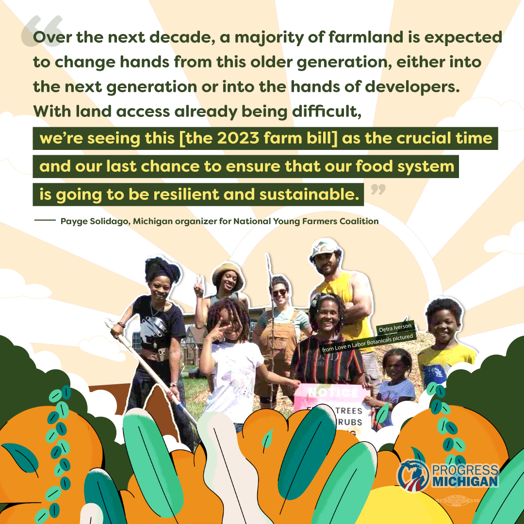 Young Michigan growers want to farm - but they can't afford land. Here's how groups across the state are working to ensure that farming remains accessible for all and not just for those who inherit land. mlive.com/public-interes…