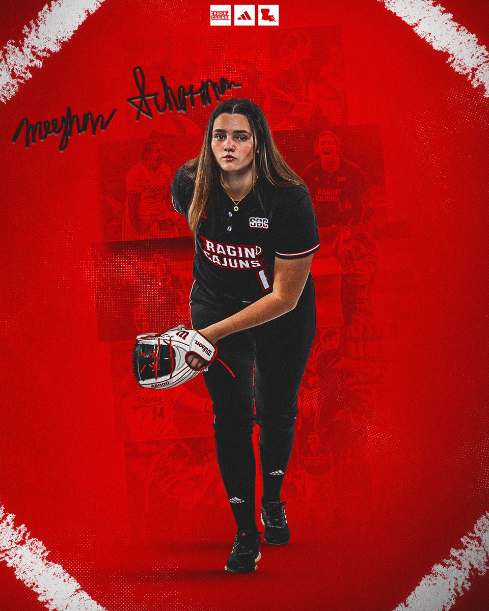 Louisiana Ragin' Cajuns® Softball tweet media