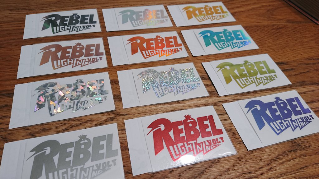 IMCOX_xl883n's tweet photo. 5/13 Rebel Lunch Meeting 2023 at Lightning.⚡Volt
参加チケット兼記念ステッカーは全12色。どの色が当たるかは当日のお楽しみ!
(ってか晴れろ)
新色のエメラルドグリーンホログラムが超キレイ☆
#RLM23
#レブルミーティング
https://t.co/DppzbduMt6 https://t.co/3hOu7LLbzt