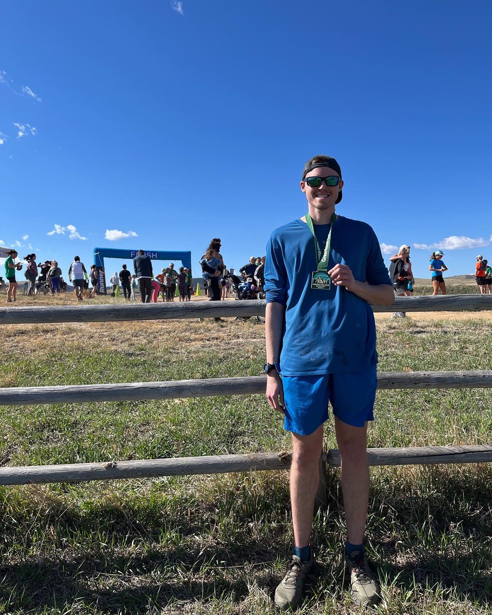 MaximilianWx's tweet photo. Greenland Trail Races 8 miler. 7kft up and my goal was 1:20:00. No official time yet but it looks like I ran somewhere between 1:16:15 and 1:16:18. #goonemore #nickbare #davidgoggins #courtneydauwalter https://t.co/azN9iV5Rac