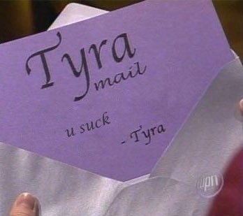 TYRA MAILLLLLLL!!!!