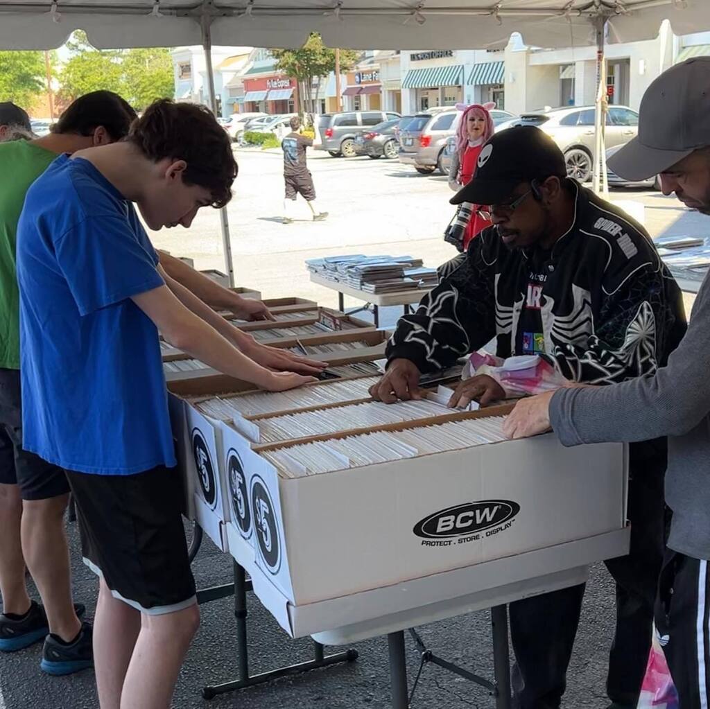 Free Comic Book Day is underway! Free comics for readers of all ages, plus $2 issues (or get 50 for $50) and $5 limited variants! 

Hurry to Ultimate Comics Raleigh to claim yours. instagr.am/p/Cr6CsfMrZbj/