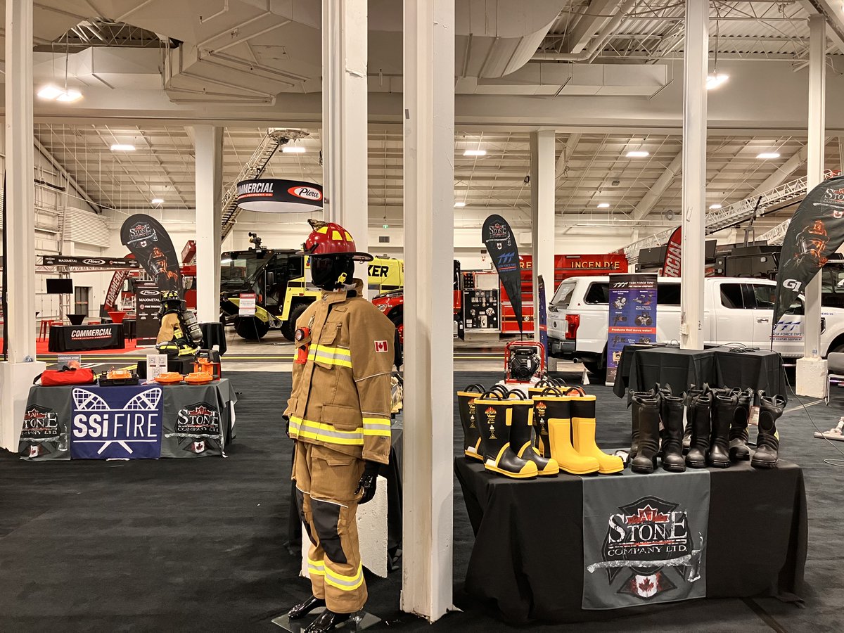 ONFireChiefs's tweet photo. Thank you to #OAFC2023 sponsors, @AJStoneCompany. We greatly appreciate your support of the OAFC and Ontario's #fireservice.

Visit their booth (FA10) to learn about their amazing, state-of-the-art safety products.

#firesafety #lifesafety #publicsafety #conference #tradeshow https://t.co/1KBU3iFZo0