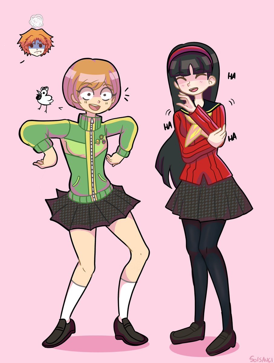 they are so silly hehe 
-
-
-
#Persona4 #persona4golden #P4G #chiesatonaka #yukikoamagi #yosukehanamura #ShinMegamiTensei