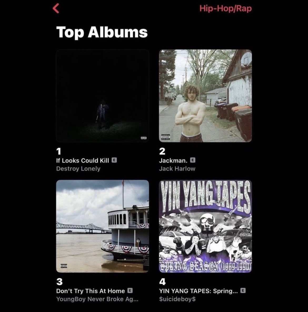 therealugs's tweet photo. LONE AT NUMBER 1 ON THE APPLE CHARTS https://t.co/ccdYn8xCMw