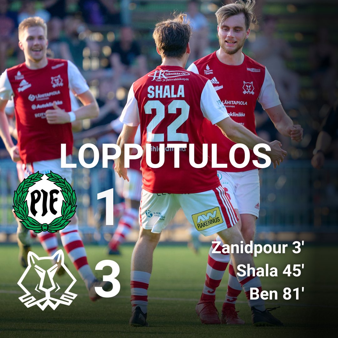 IlvesKissat's tweet photo. KISSAT VOITTAA!! 🔥🔥

Granit Shalan ensimmäinen virallinen maali Kissojen paidassa takaa vieraille kolme pistettä Paraisilta 🤩

Seuraavan kerran mennään kotiottelussa perjantaina Kaupissa SexyPöxyjä vastaan, ottelu alkaa klo 19.00. Tervetuloa! 🍺 https://t.co/YDPdbtIVxx