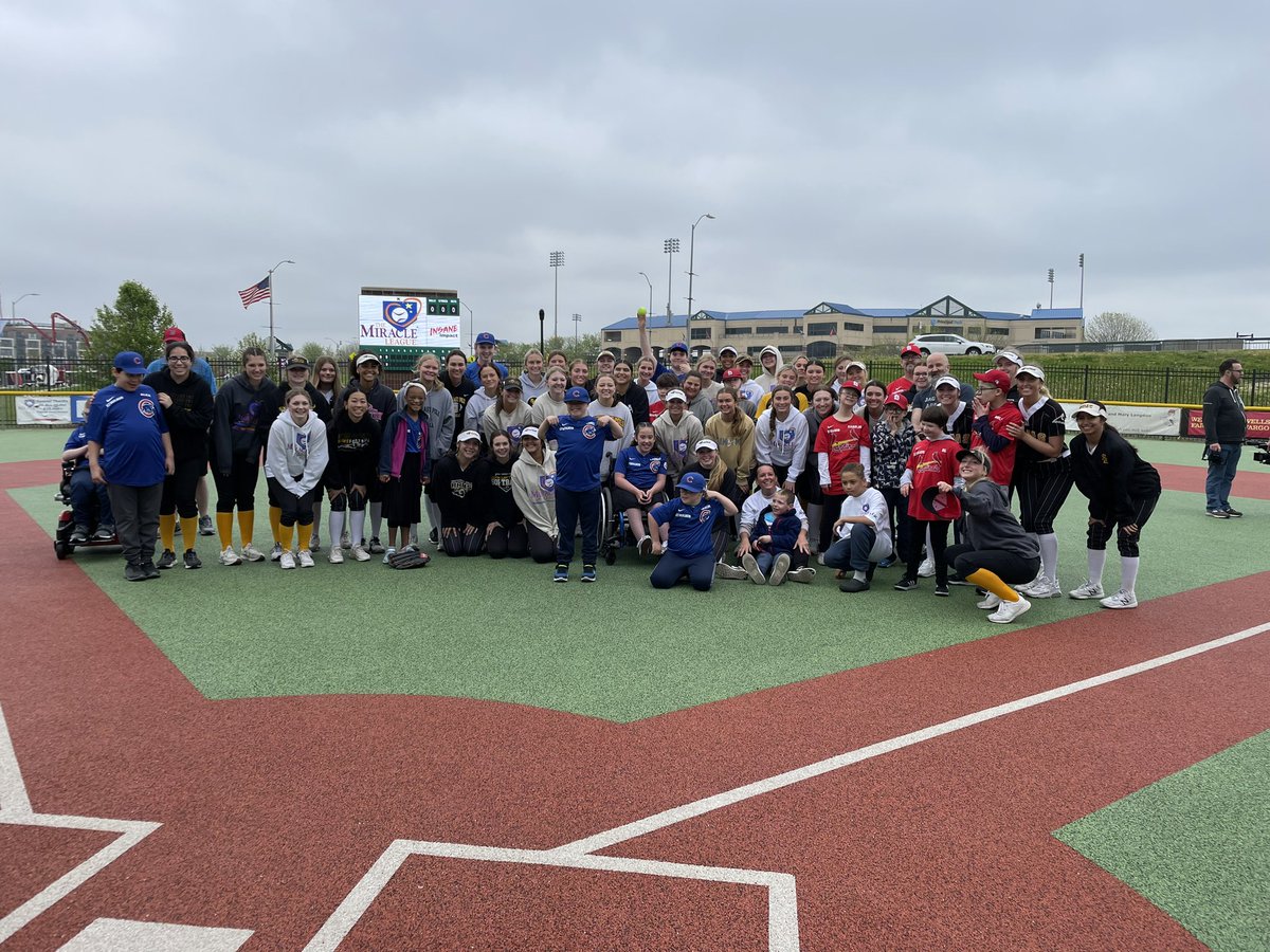 Our favorite games of the year-thanks for having us Miracle Leaguers!  We loved watching you play-especially Jacob!  Have a great season!