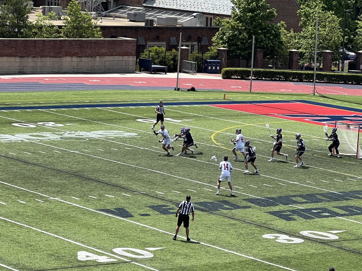 Taking in a little #A10MLAX and supporting our @jramountieslax @AlbertaLacrosse teammate @RichmondSpider @Lolsson23