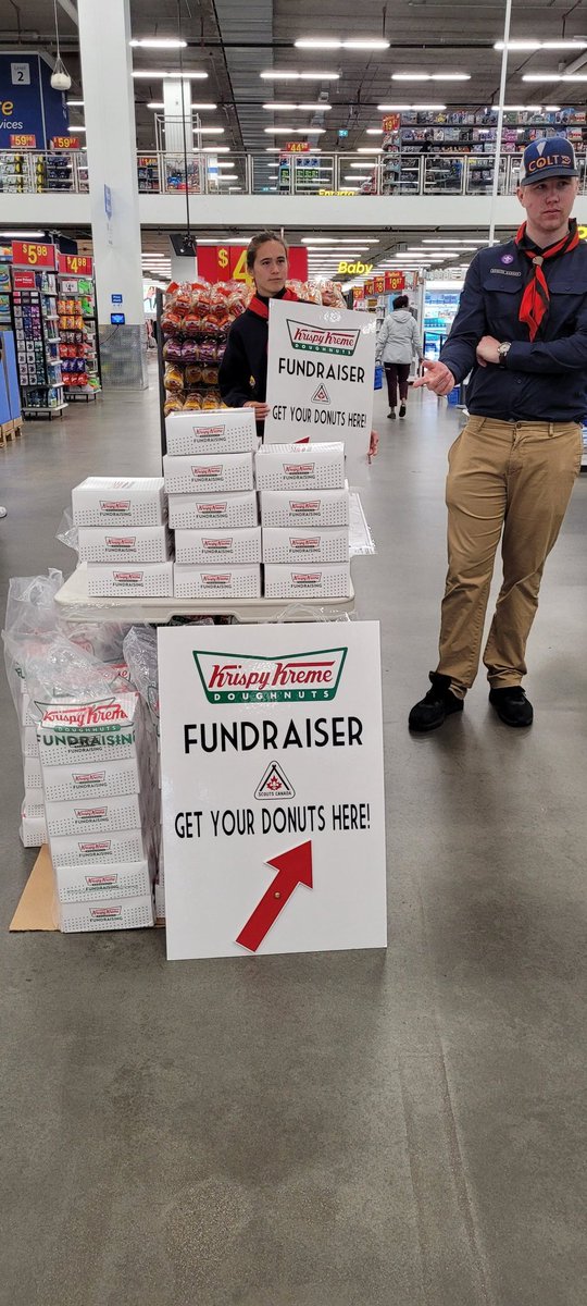 5th Garry Oak Scouts - Vancouver Island (@oakbayscouts) on Twitter photo Krispy Kreme Fundraiser for Venture Scouts today uptown mall #Walmart <a href="/TheZone913/">The Zone @ 91-3</a> proceeds support outdoor youth programs. #yummy #donut #victoria #canoeing #adventure Krispy Kreme Fundraiser for Venture Scouts today uptown mall #Walmart <a href="/TheZone913/">The Zone @ 91-3</a> proceeds support outdoor youth programs. #yummy #donut #victoria #canoeing #adventure