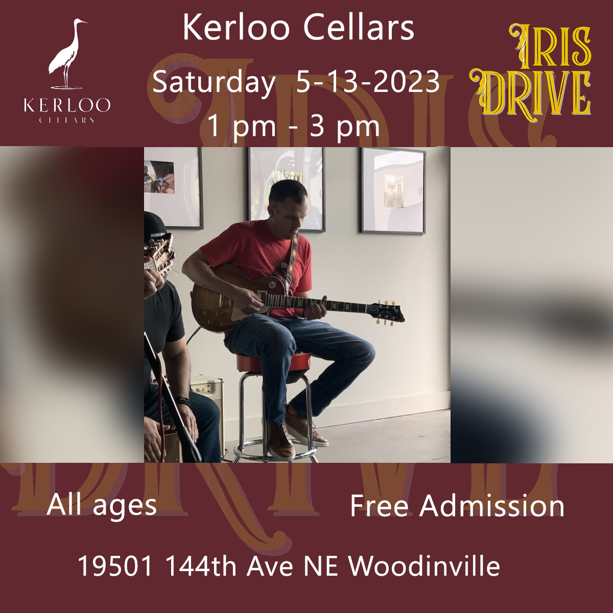 IrisDrive's tweet image. Kick off Mother's Day weekend with some wine and acoustic tunes.  Join us on Saturday, May 13th and raise your glass to all the amazing Mother's out there.

#seattlerock #seattlemusic #seattlemusicscene #irisdrive #mothersday #mothersday2023 #kerloocellars