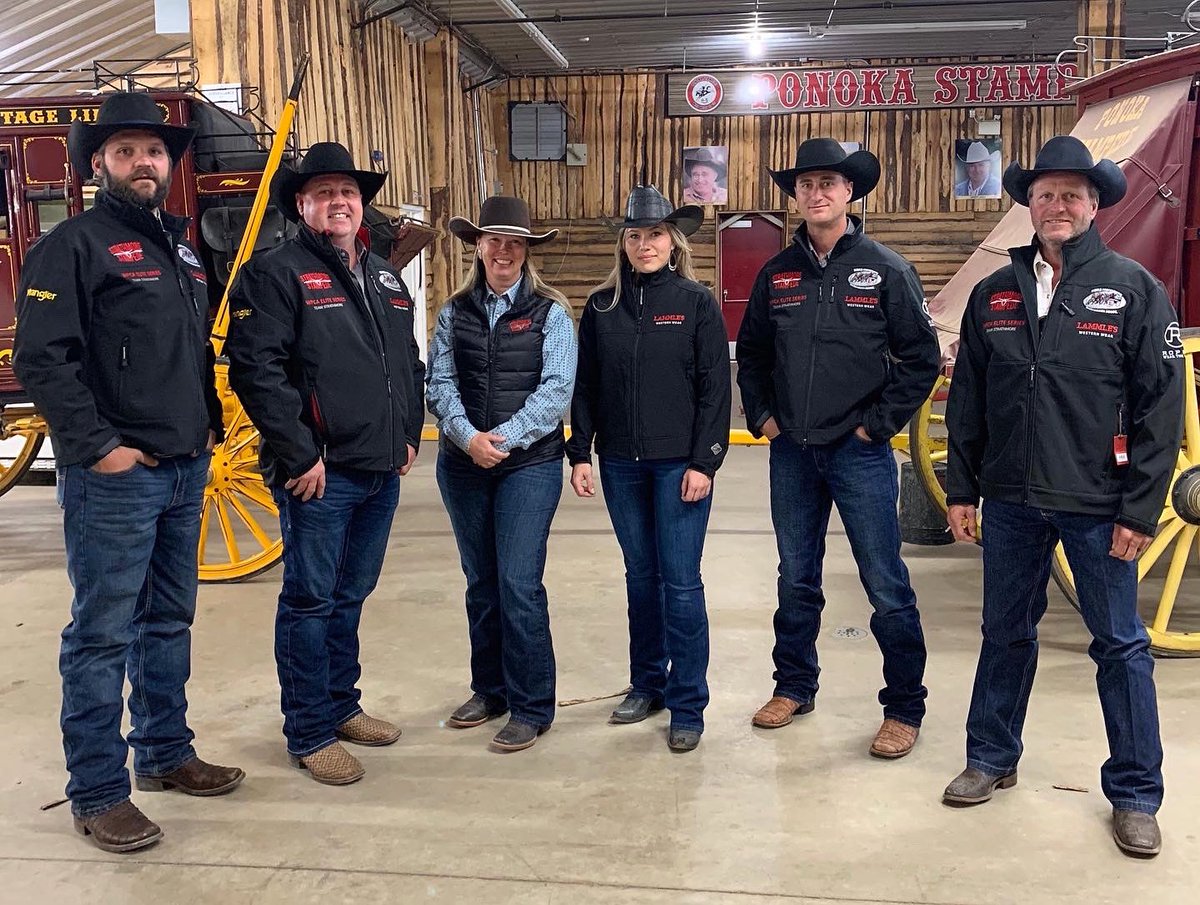 Lammle's Western Wear (@lammles) on Twitter photo Elite Company.
We’re proud to introduce Team Lammle’s with <a href="/StrathStampede/">Strathmore Stampede</a> for the inaugural <a href="/WPCAChucks/">WPCA Chucks</a> Elite Team Series supported by Wrangler and Roper. The 100th year of chuckwagon racing will see 20 WPCA drivers compete for $20,000.
#wpcachucks #racing #liveyourownwest Elite Company.
We’re proud to introduce Team Lammle’s with <a href="/StrathStampede/">Strathmore Stampede</a> for the inaugural <a href="/WPCAChucks/">WPCA Chucks</a> Elite Team Series supported by Wrangler and Roper. The 100th year of chuckwagon racing will see 20 WPCA drivers compete for $20,000.
#wpcachucks #racing #liveyourownwest