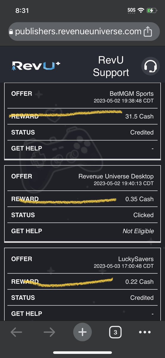 I made $90 in two days, playing games and taking surveys. HIT MY REFERRAL LINK AND GENERATE SOME PASSIVE INCOME 👇👇👇 kashkick.com/?ref=p5vf9s3tc…