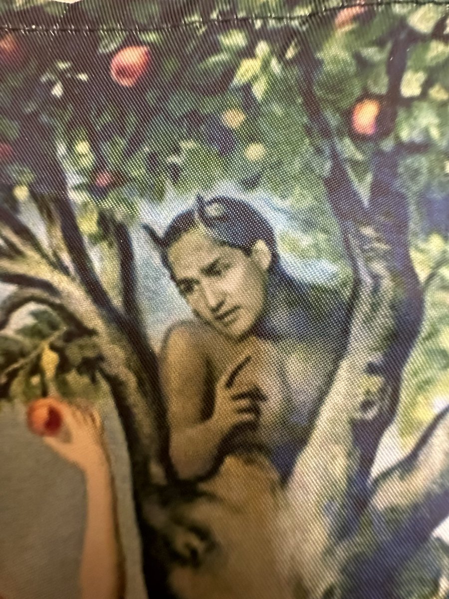 The pocket square from one of my suits courtesy of custom tailors LGFG: the garden of Eden and guess who? :)

:)
:)