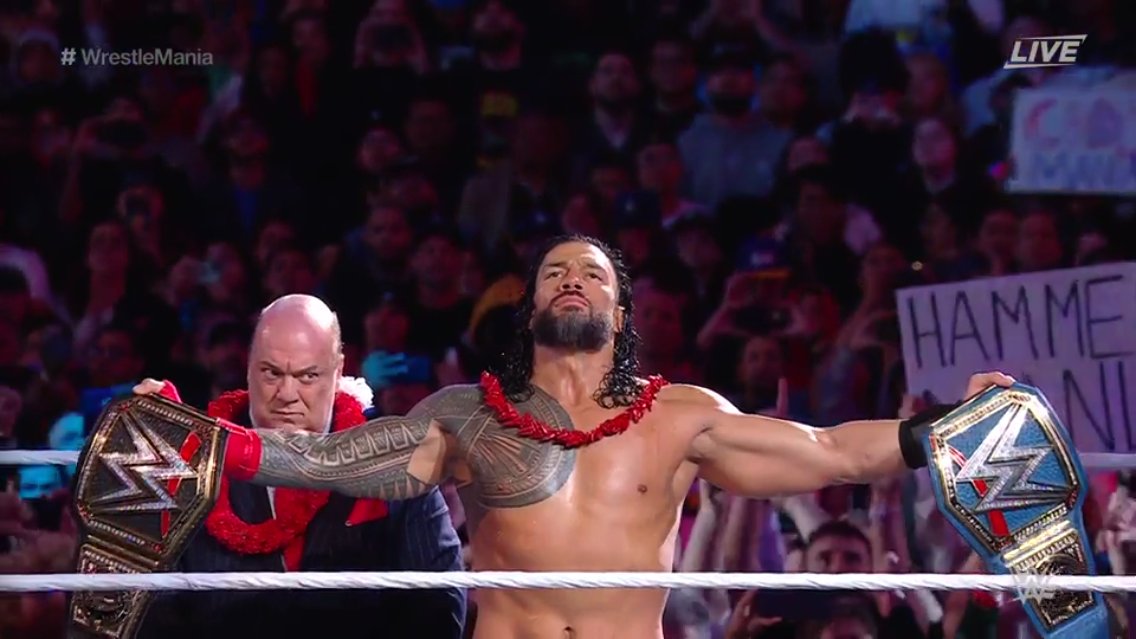 MainEventChris_'s tweet image. Roman Reigns &amp;gt; Covid