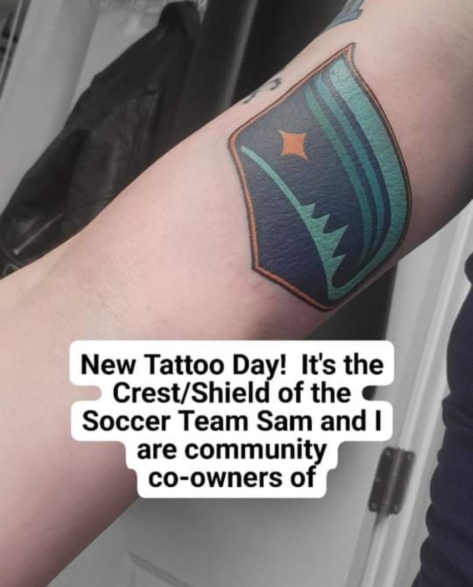 Never thought I'd ever get a sports related tattoo.

Then I became a Community Owner in a Futbol team.  

#LightTheNorth #WeAreAurora #ItsTEAL #ForTheW

@ayoch @MNAuroraFC