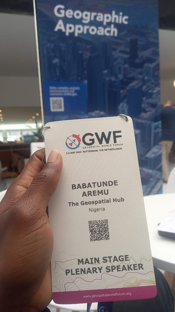 Bàbátúndé (@dave_veed) on Twitter photo It all still seems surreal to me; attending and speaking at the @geoworldmedia conference, the invaluable knowledge gained listening to industry leaders speak, and the connections I have made. I feel super proud of myself and <a href="/TheGeoSpatialH1/">TheGeoSpatialHub</a>
#gischat
#geospatial It all still seems surreal to me; attending and speaking at the @geoworldmedia conference, the invaluable knowledge gained listening to industry leaders speak, and the connections I have made. I feel super proud of myself and <a href="/TheGeoSpatialH1/">TheGeoSpatialHub</a>
#gischat
#geospatial