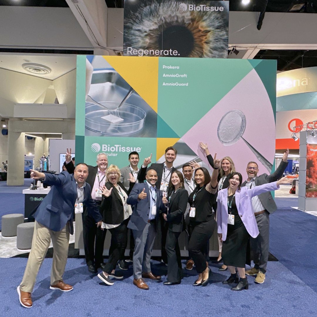 BiotissueOcular's tweet photo. Come stop by our booth #2644 at ASCRS 2023 and discover the latest innovations in eye care! To learn more about what is in store this year at our booth, visit: https://t.co/umhuOrBqRK
See you there!
#ASCRS2023 #EyeCare #Innovations #Networking #BoothFun https://t.co/ORzvF57uvs