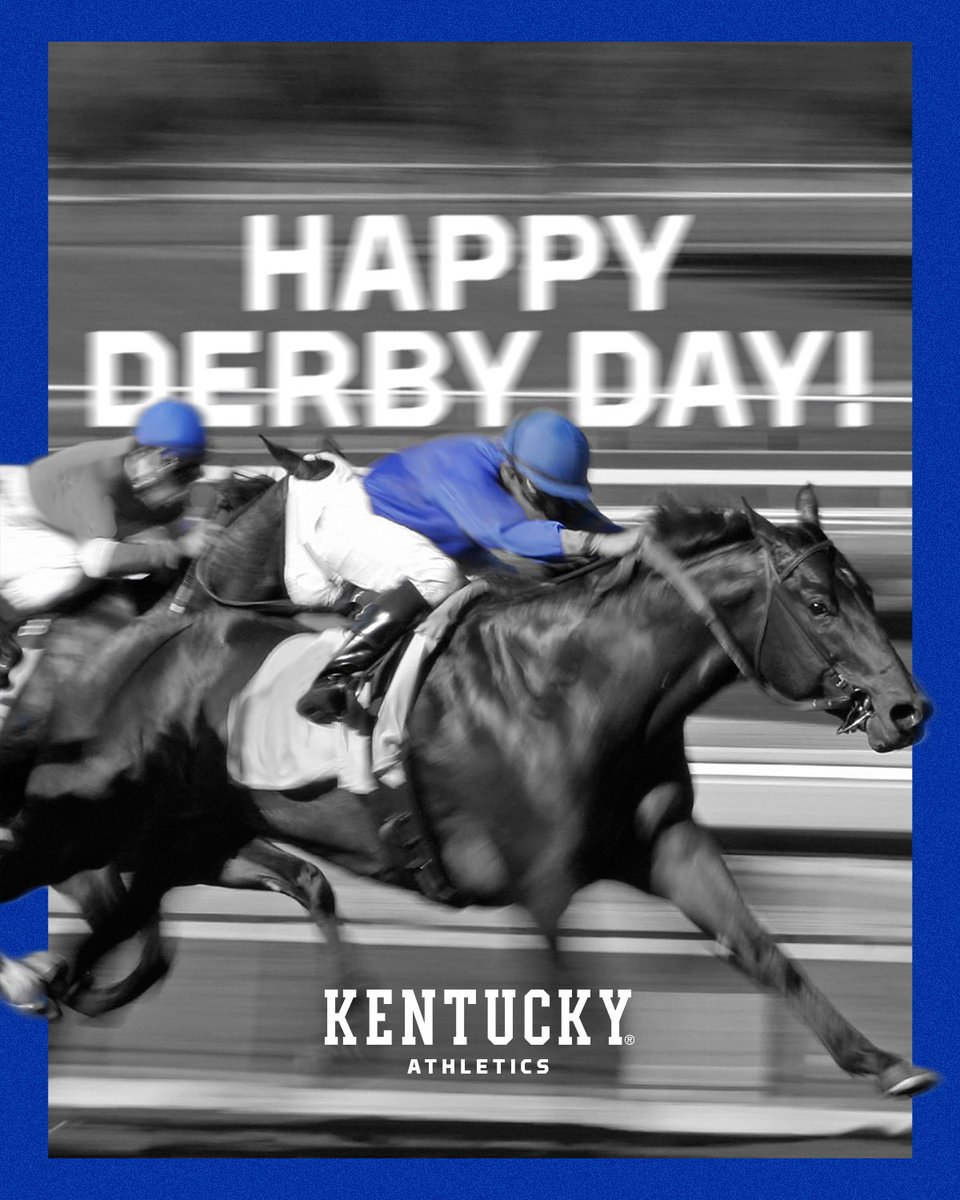 Happy Derby Day, y’all! 🌹🏇

#WeAreUK | #Team49