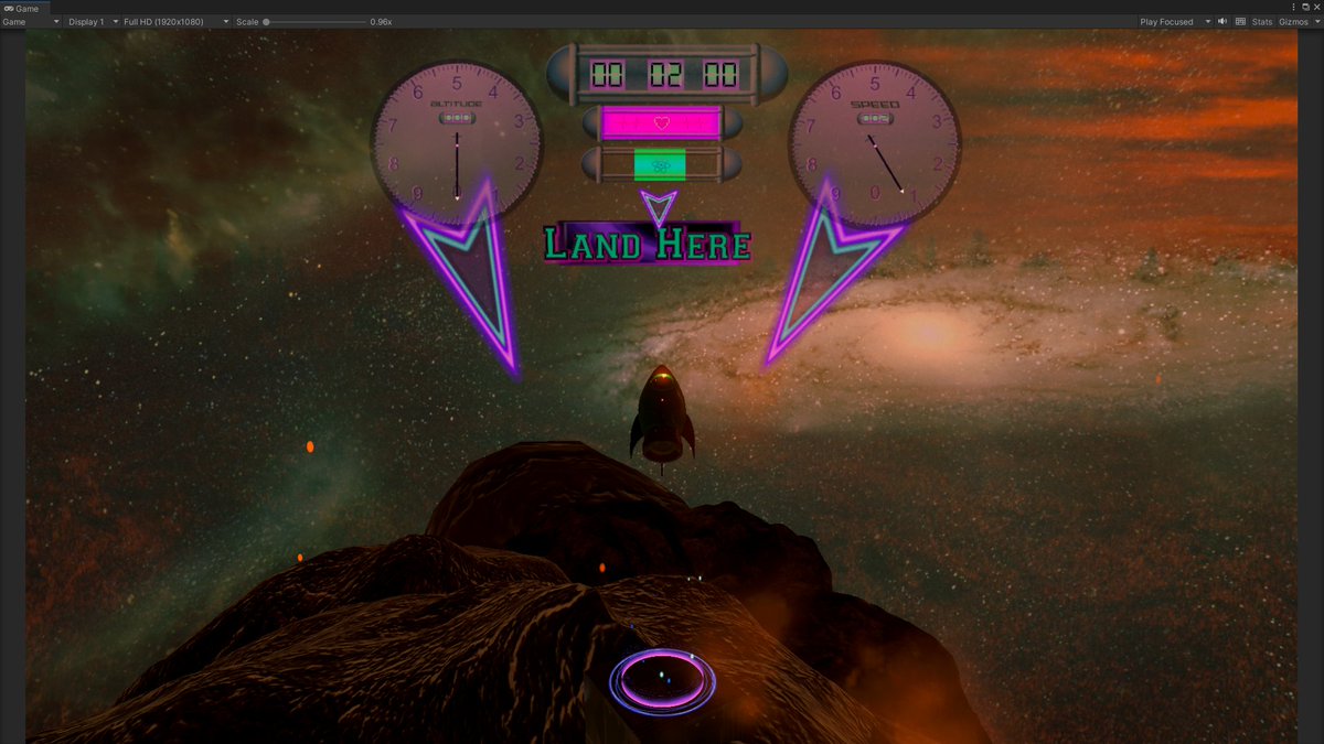 evolvoodoo's tweet photo. @TheIndieManiac Oh buddy, It's finally time to blow this dust stand, and head for the stars. #loopylander come check out a short demo at https://t.co/Gojw9O2s8n I hope to have an update with 5 complete levels finished in the coming week, so check back! https://t.co/sDeBqUYw0T