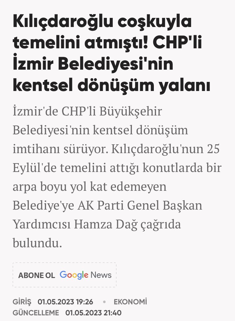 uginat's tweet photo. @kilicdarogluk Allah aşkına,
#Gaziemir #Aktepe #Emrez kentsel dönüşüm alanında 25.09.2022 tarihinde sizin attığınız temeli söken @tuncsoyer ve 15 yılda sadece 960 konut yapabilen @izmirbld ‘ni takip etmiyor musunuz?
Şaka mısınız?
#MaltepeMitingAlanı
#istanbulmitingi
Maltepe Etkinlik Alanı https://t.co/yrXLYmMXdz