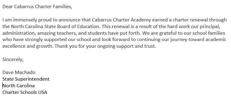 Cabarrus Charter tweet media