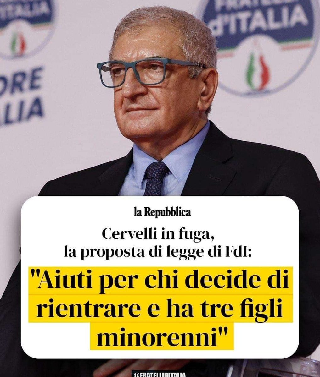TommasoFoti's tweet photo. La nostra Nazione ha di fronte una sfida che si può vincere solo puntando su produttività e natalità 🇮🇹 https://t.co/sMjNf88G3g