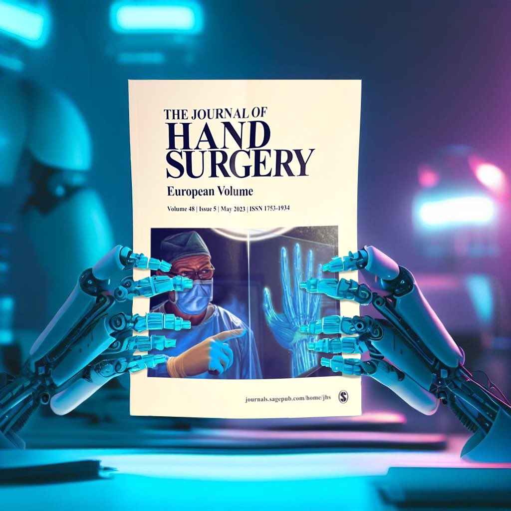 🦾#AI is here to stay whether we like it or not.. But how is it impacting the world of #HandSurgery and #HandTherapy? 📖Our May issue is here, with articles exploring a range of new technologies and their application within our speciality. #orthotwitter #plasticsurgery